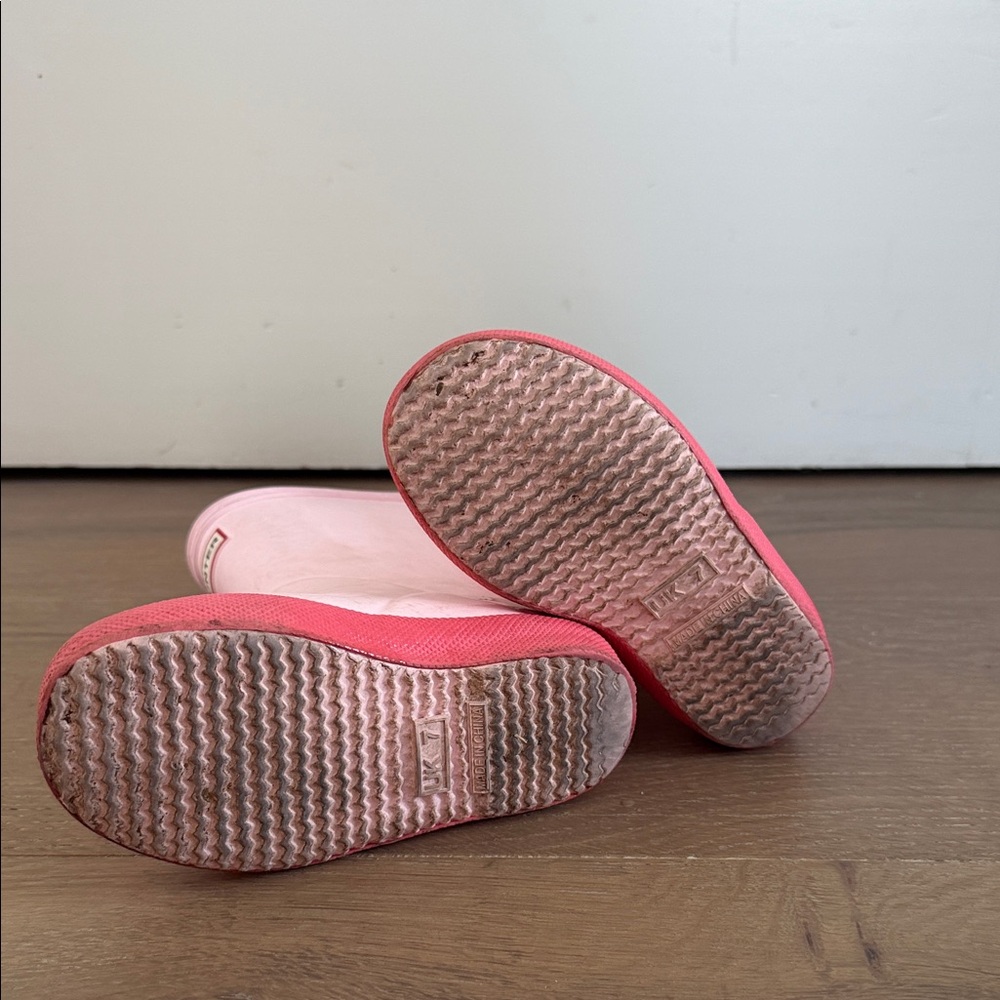 Hunter Blush Pink Waterproof Boots - Picture 2 of 5